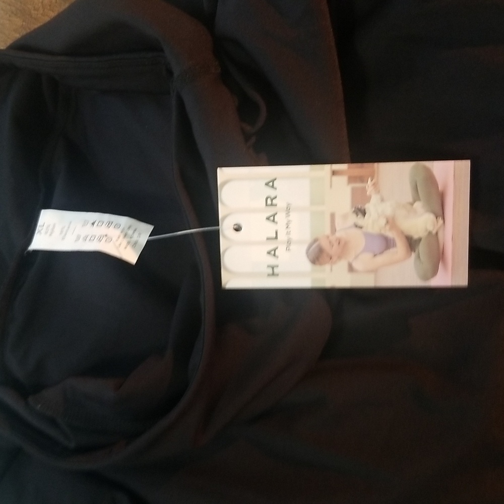 NWT Halara Ruched skort XL black - Picture 7 of 8